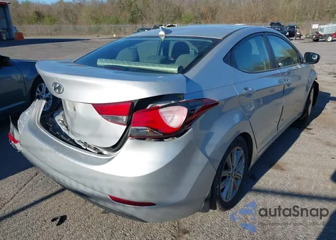 2016 Hyundai Elantra Se z USA, uszkodzony, nr VIN 5NPDH4AE2GH717251